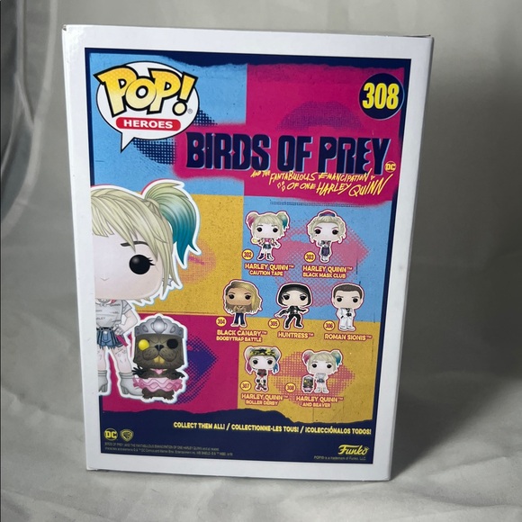 Funko Pop DC Comics Birds of Prey Harley Quinn Vinyl Figure #308 - Picture 3 of 6